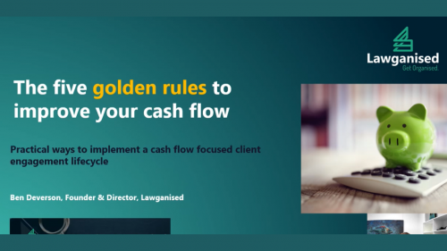 The Five Golden Rules to Improve Your Cash Flow
