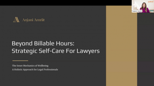 Beyond Billable Hours: Strategic Self-Care For Lawyers
