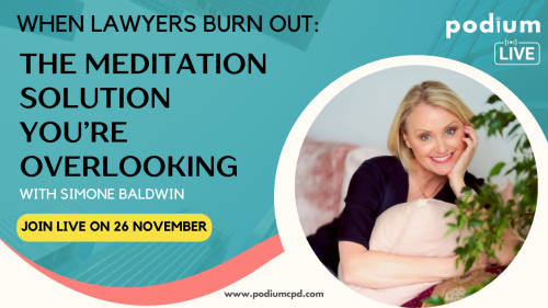When Lawyers Burn Out
