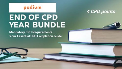 End of CPD Year Bundle: Mandatory CPD Requirements (4 CPD Points)