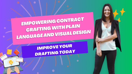 Empowering Contract Crafting with Plain Language and Visual Design